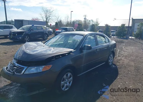 2009 Kia Optima Lx from USA, damaged, VIN KNAGE228695302842